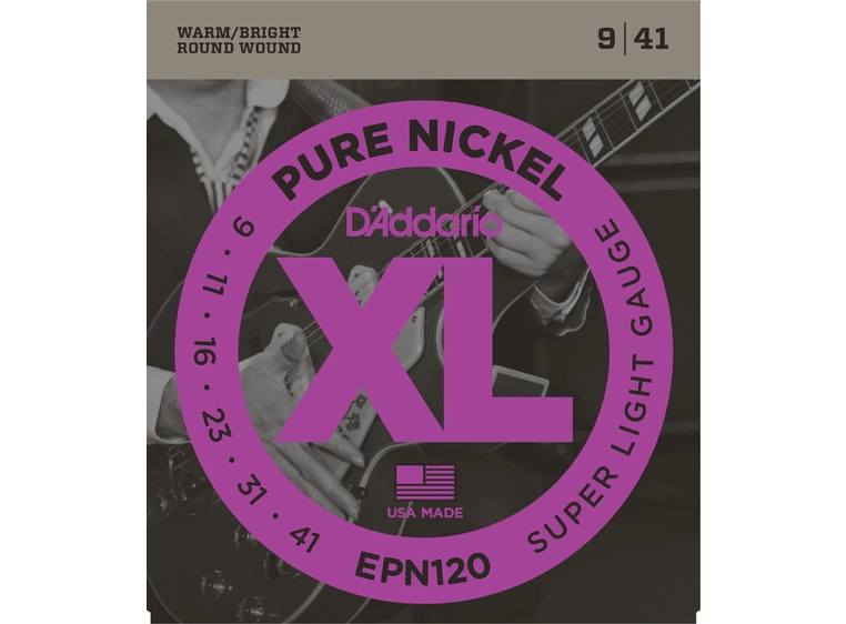 D'Addario EPN120 Pure Nickel (009-041) 